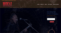 Desktop Screenshot of mokaimusic.com